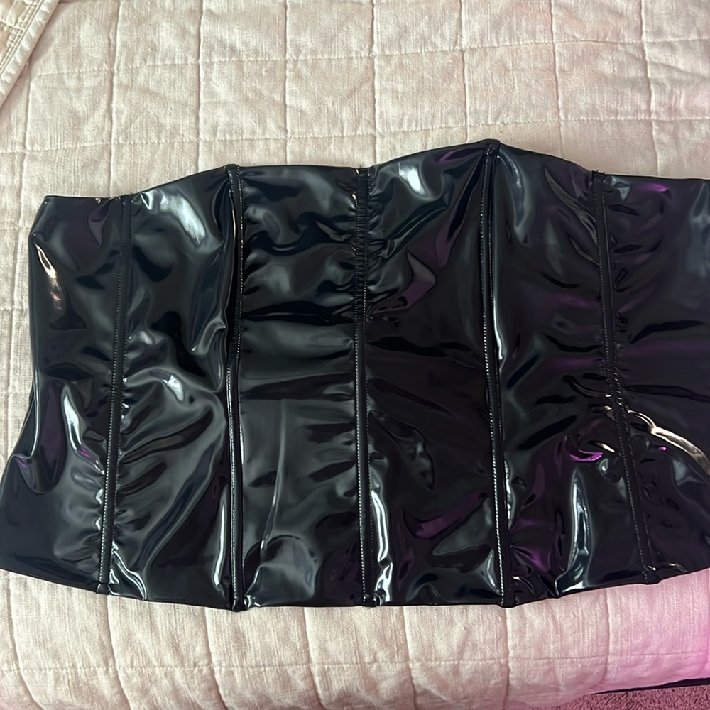 BRAND NEW NEVER WORN SKIMS VINYL CORSET